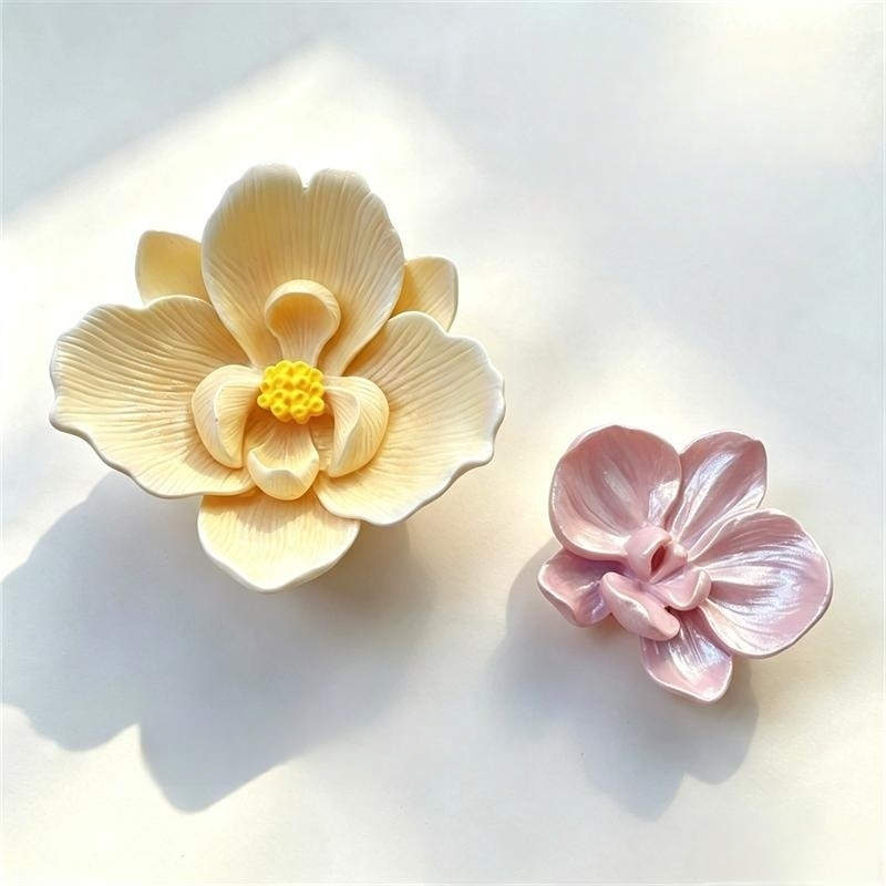 3D Printing Vase - Molde de Silicone 3D de Orquídea