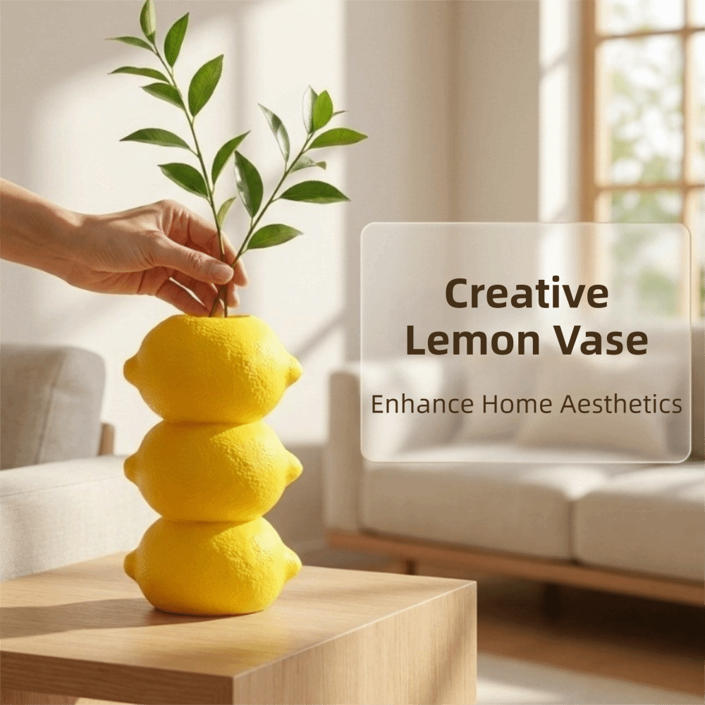 3D Printing Vase - Vaso Decorativo de Limão em Impressão