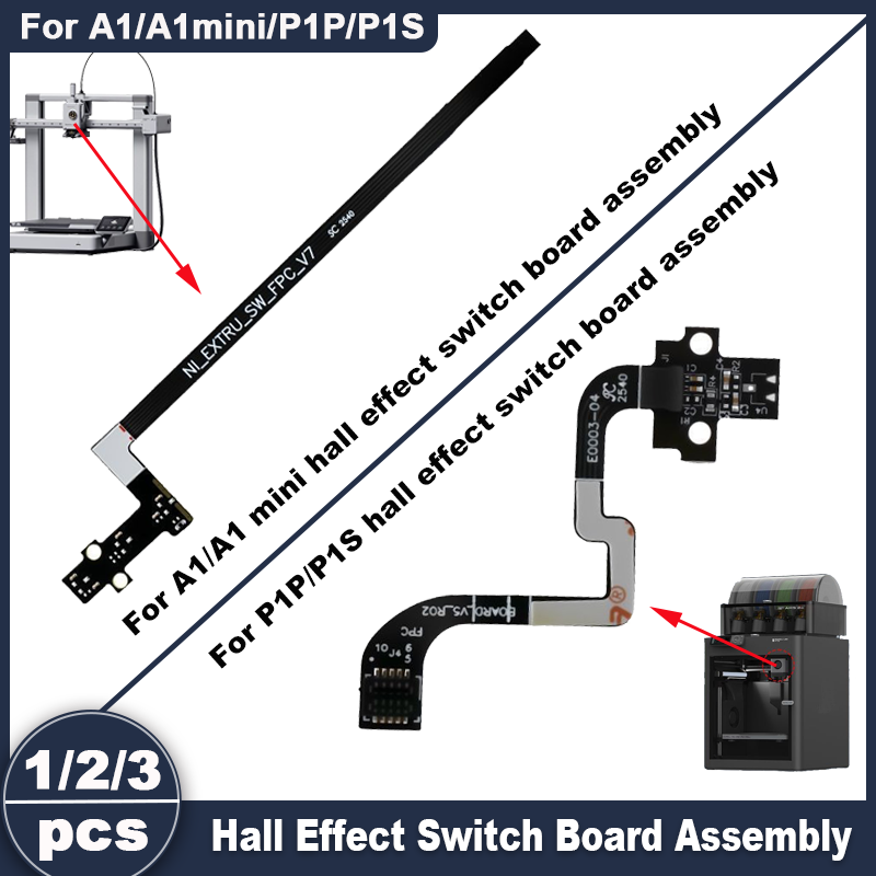 3D Printing Laptop - Placa de Sensor Hall para A1/A1mini/P1P/P1S: