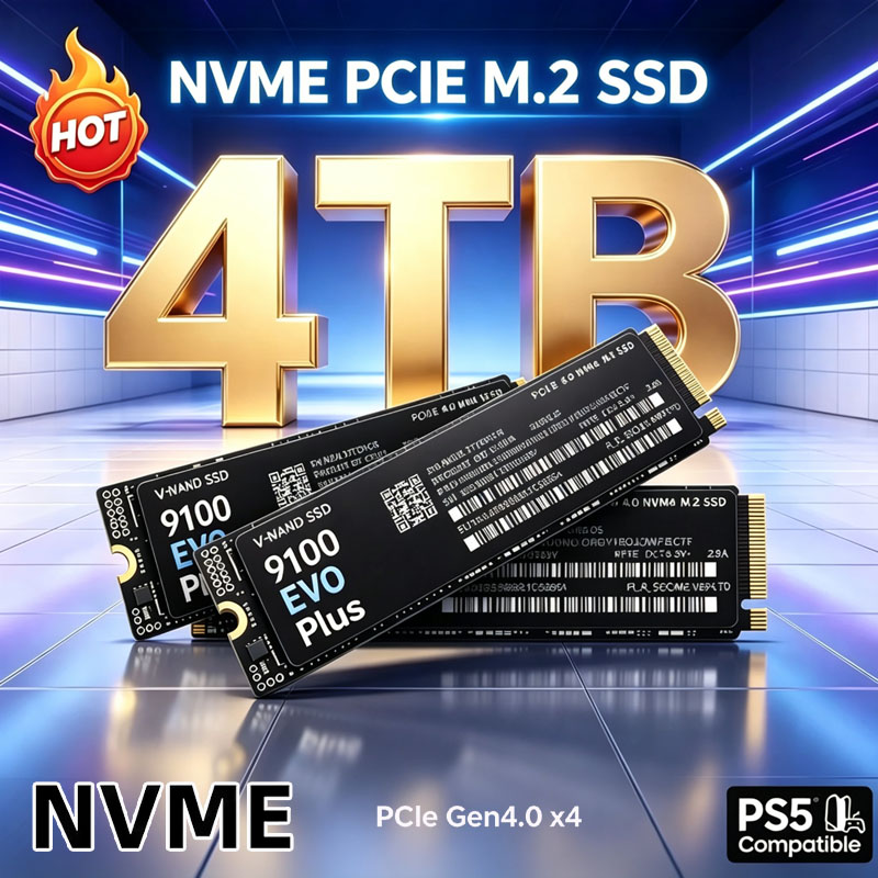 3D Printing Drone - SSD interno M.2 NVMe 9100 EVO