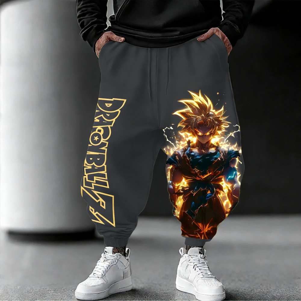 3D Printing Character - Calças Jogger 3D Dragon Ball Z