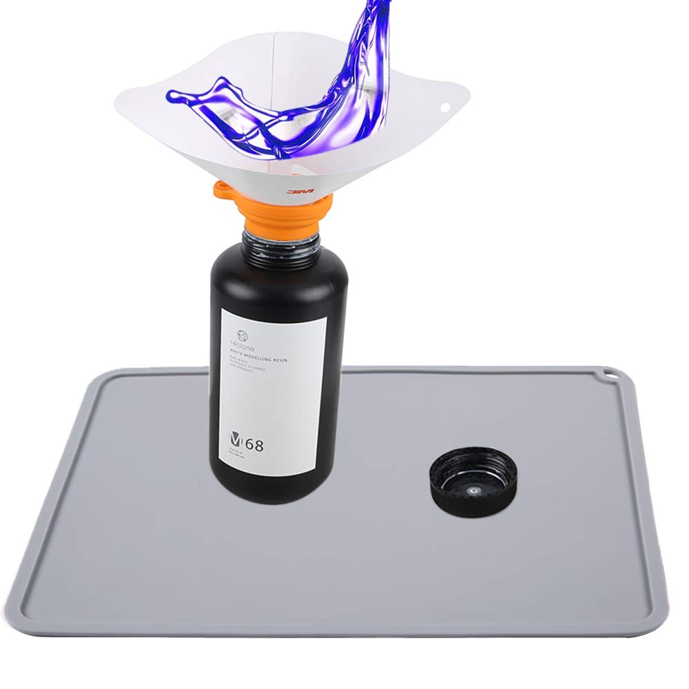 3D Printing Laptop - Tapete de tapa de silicone 410x310mm,