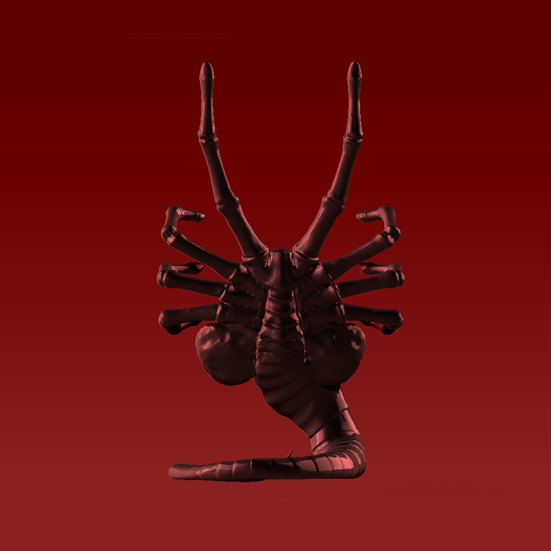 Alien filme periféricos xenomo - 3D Printing Xenomorph avaliação e preço