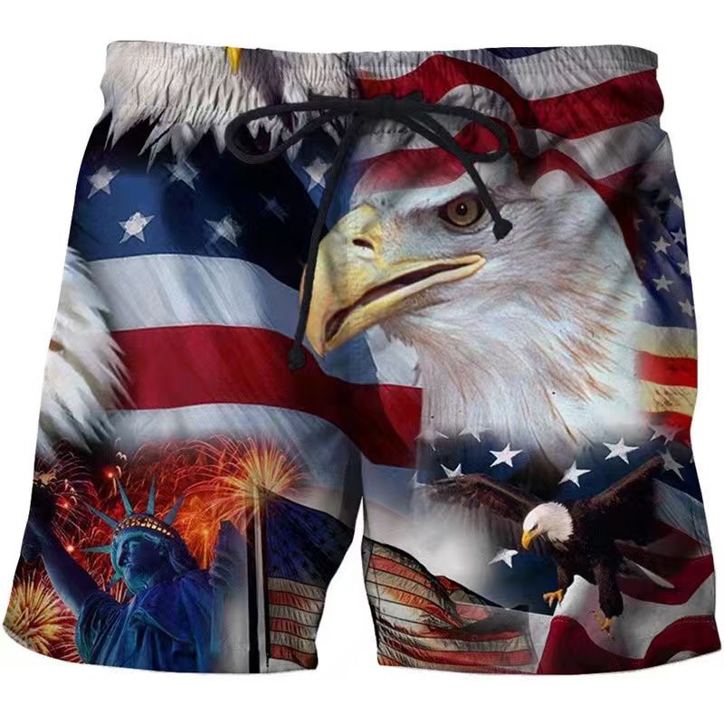 Shorts de Natação Masculinos c - 3D Printing Usa avaliação e preço