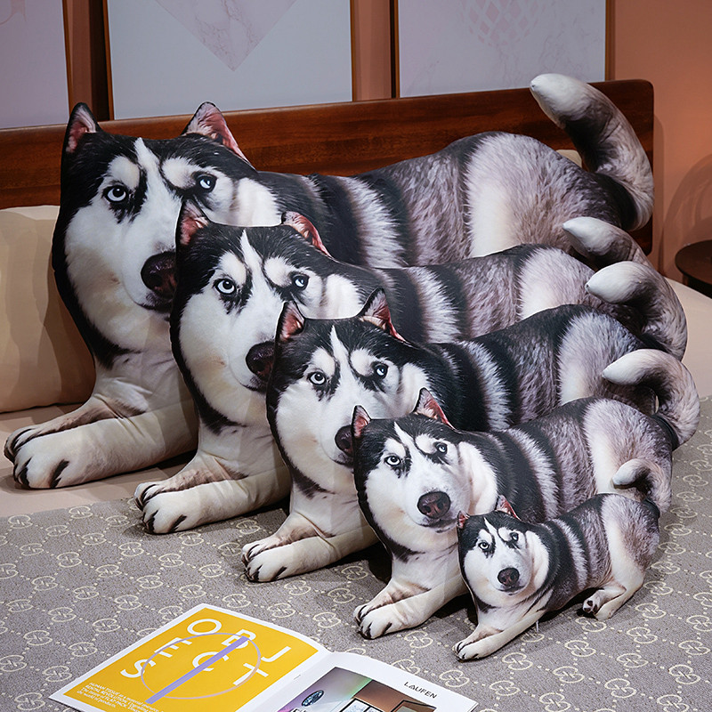 Almofada de Pelúcia Cão Husky  - 3D Printing With Pp avaliação e preço