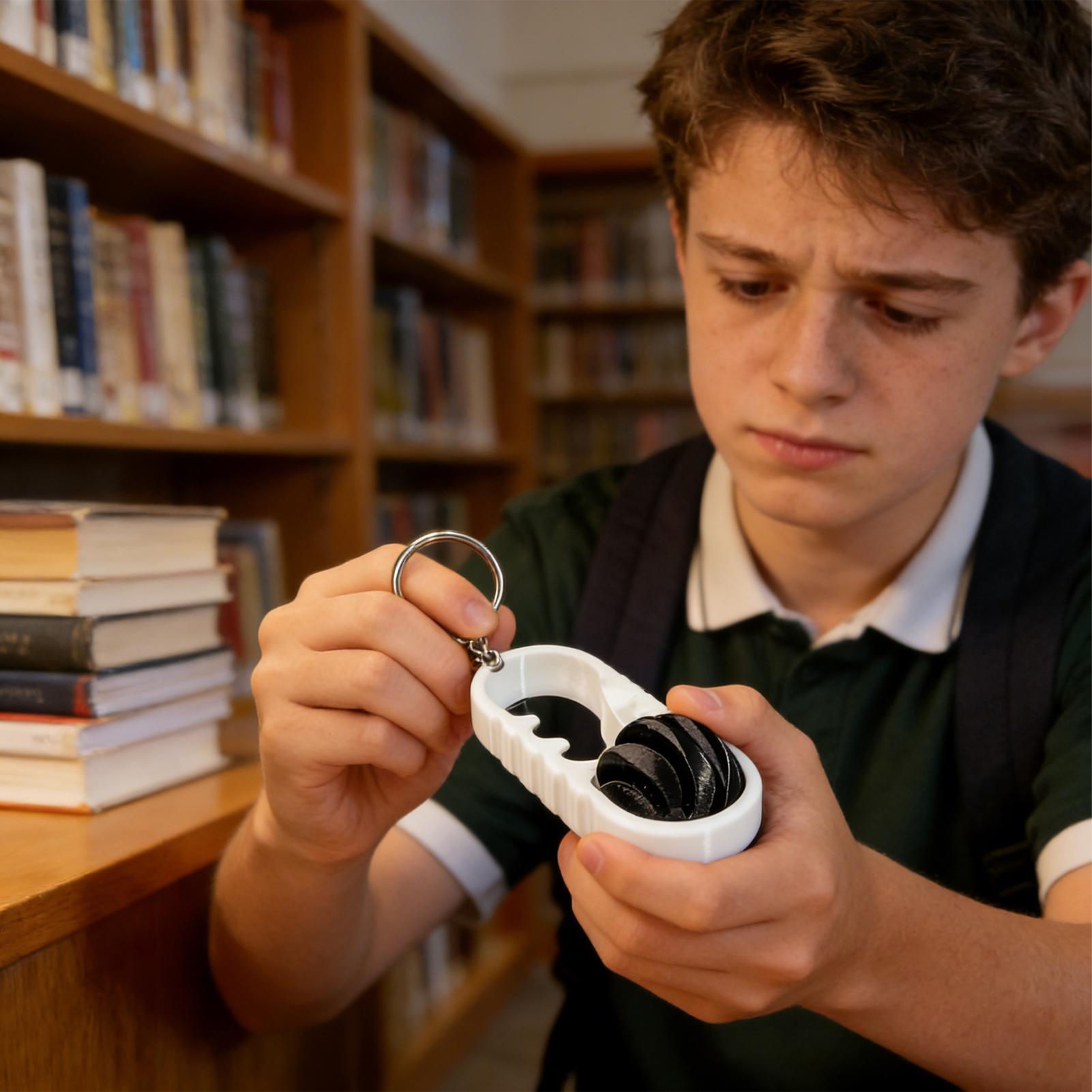 Chaveiro Fidget com Bola Girat - 3D Printing With Pp avaliação e preço