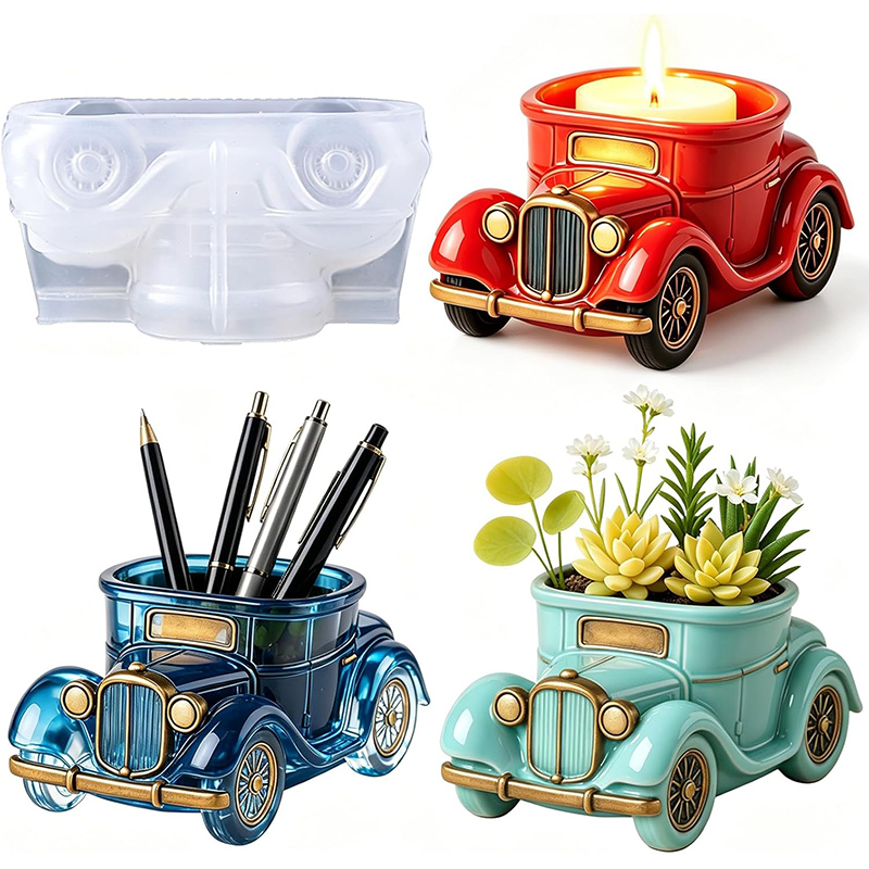 Molde de Silicone 3D Vintage p - 3D Printing Vase avaliação e preço