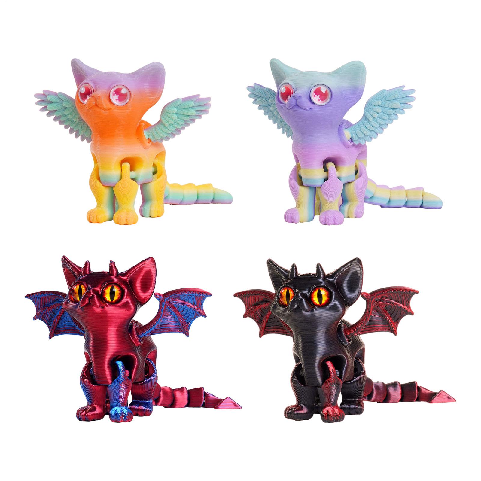 Figura de Gato em Impressão 3D - 3D Printing Character avaliação e preço