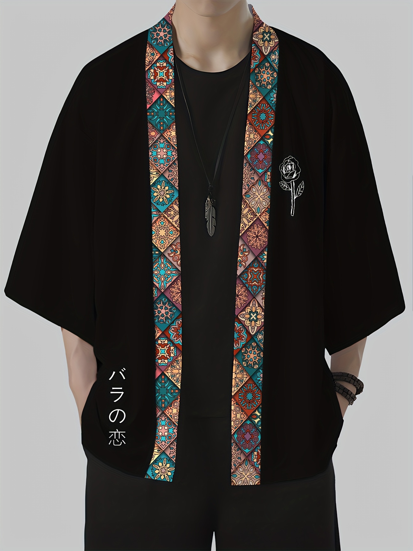 Kimono Masculino de Verão 2026 - 3D Printing Design avaliação e preço