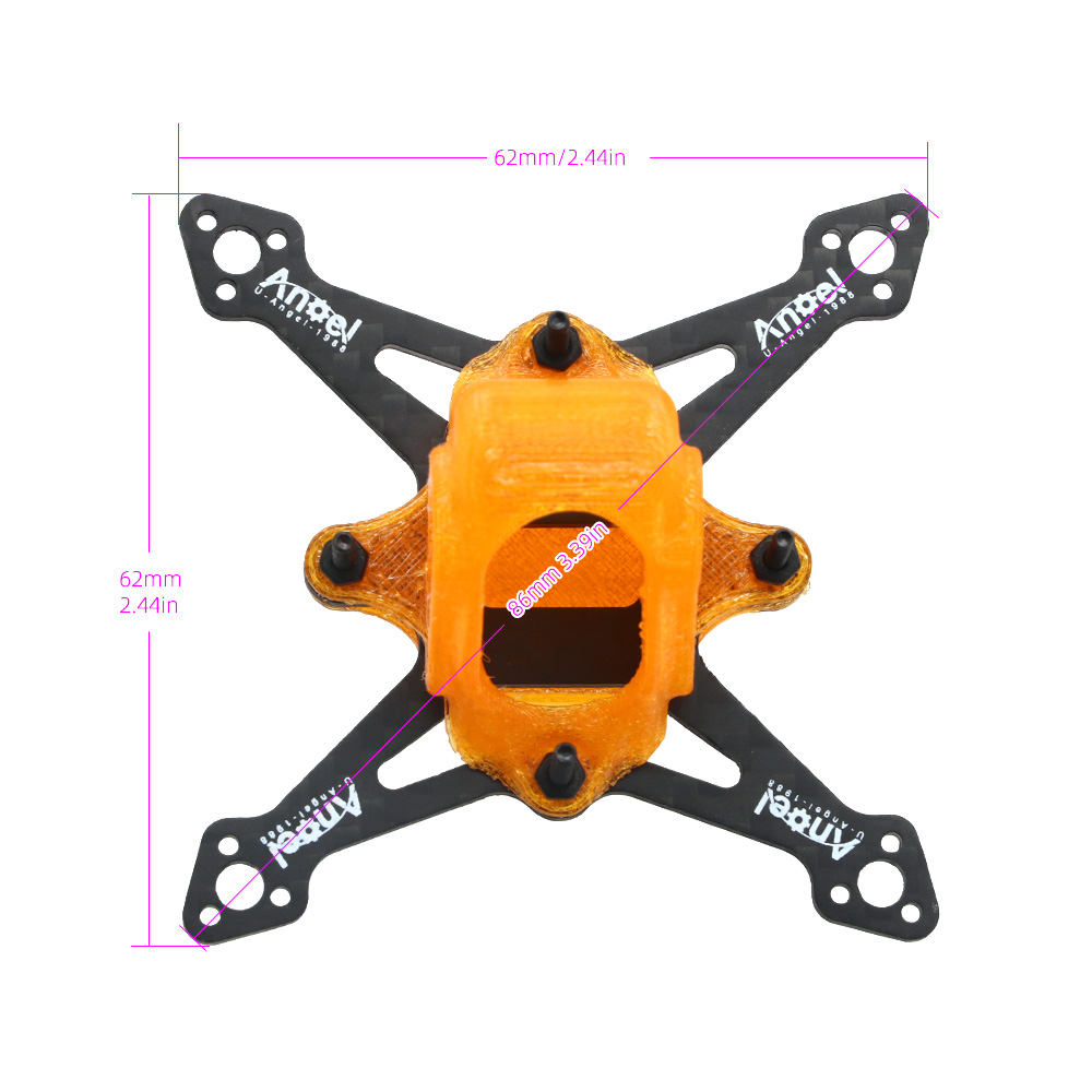 Kit de Estrutura em Fibra de C - 3D Printing Drone avaliação e preço