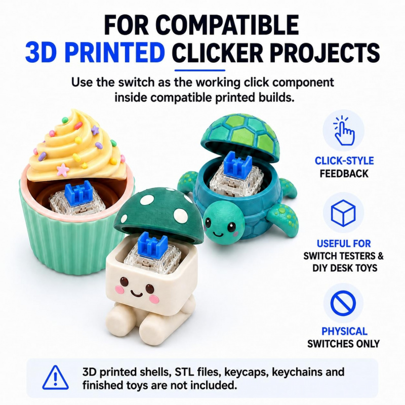 50 Peças de Interruptores Mecâ - 3D Printing Xenomorph avaliação e preço