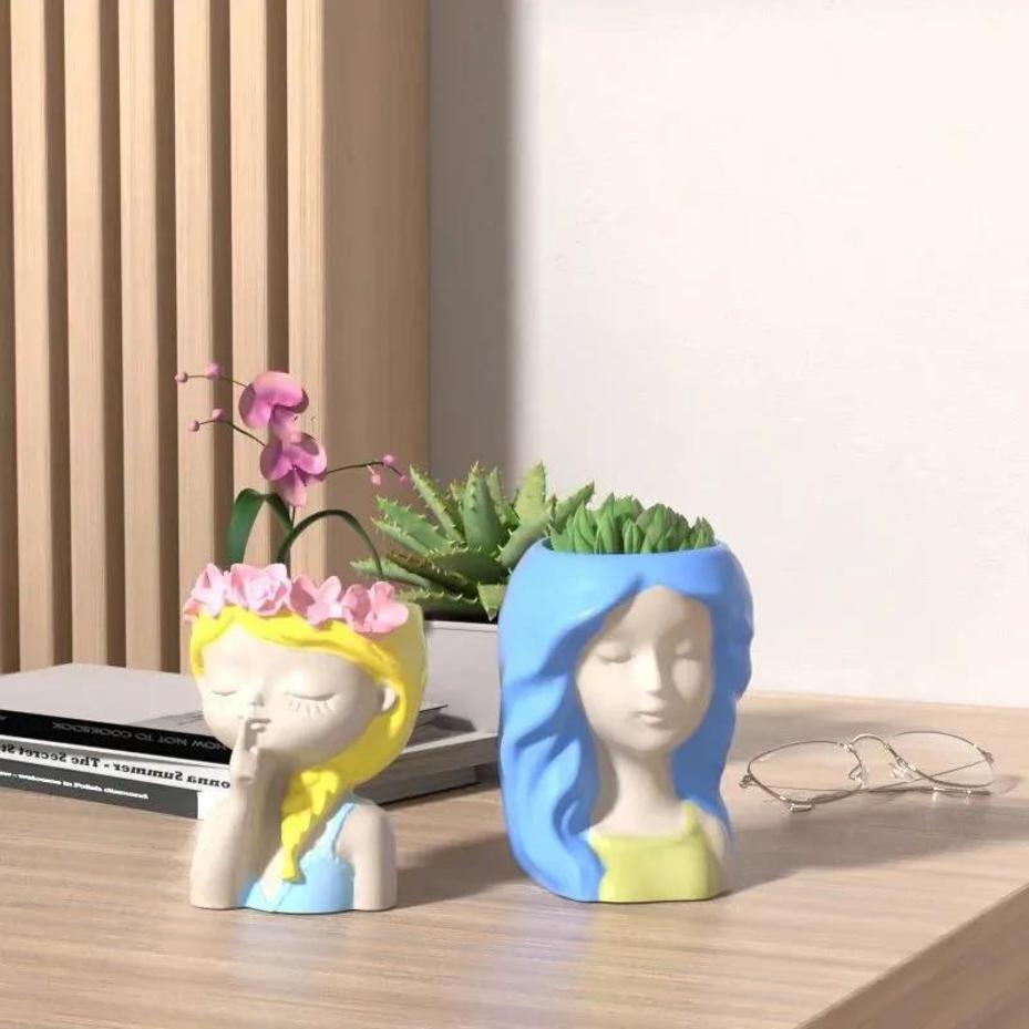 1 Pcs molde de silicone 3D men - 3D Printing Vase avaliação e preço