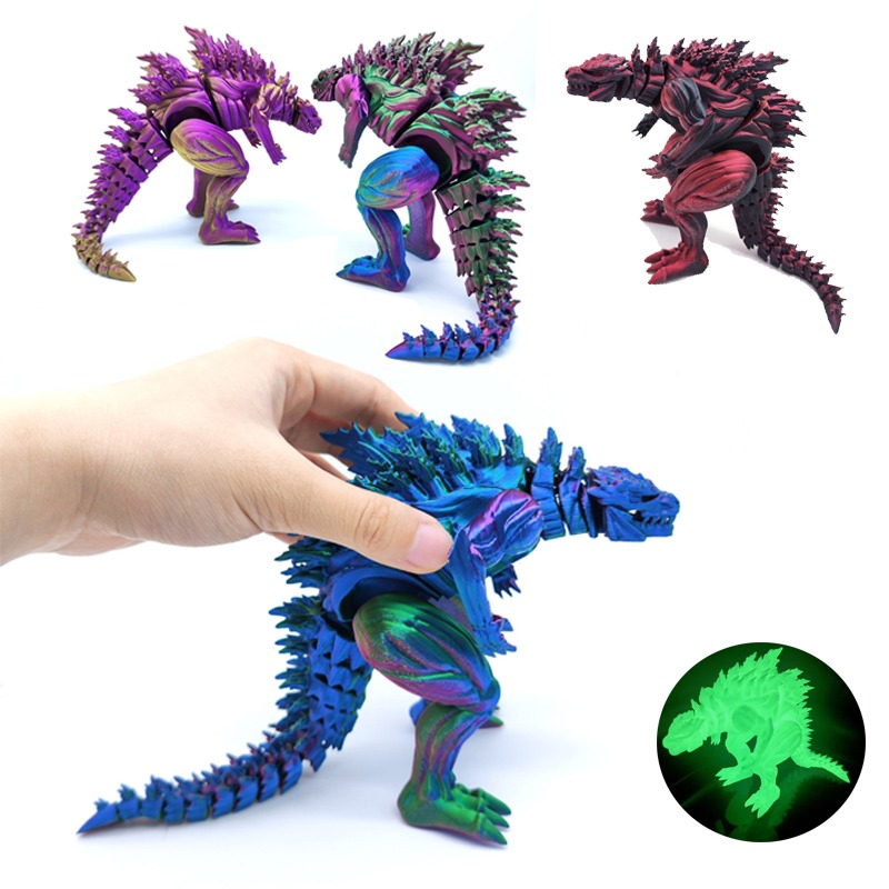 Boneco de Ação Dinossauro Musc - 3D Printing Character avaliação e preço