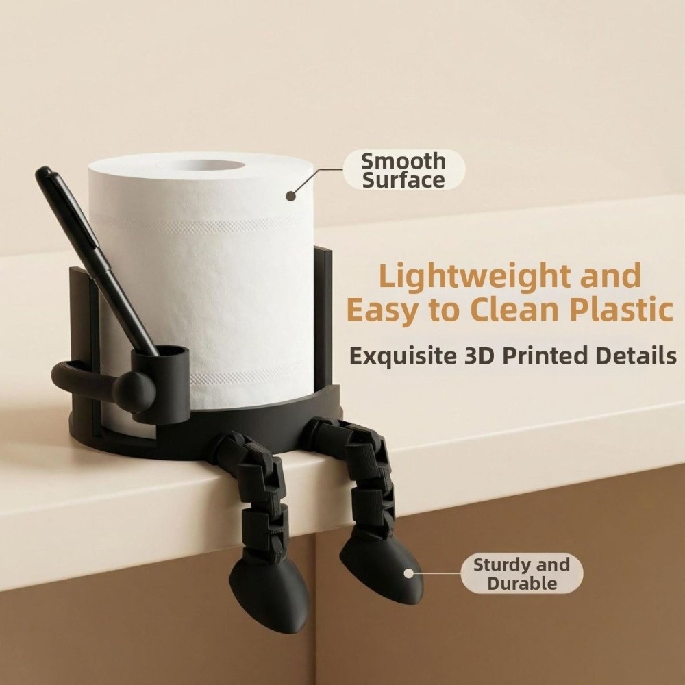 Novo Suporte de Papel Higiênic - 3D Printing With Pp avaliação e preço
