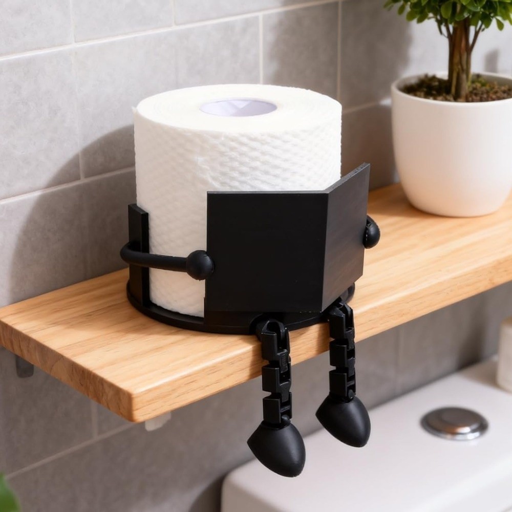 Novo Suporte de Papel Higiênic - 3D Printing With Pp avaliação e preço