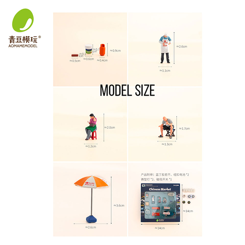 Kit de Modelo 1/64 para Mercad - 3D Printing Ideas avaliação e preço