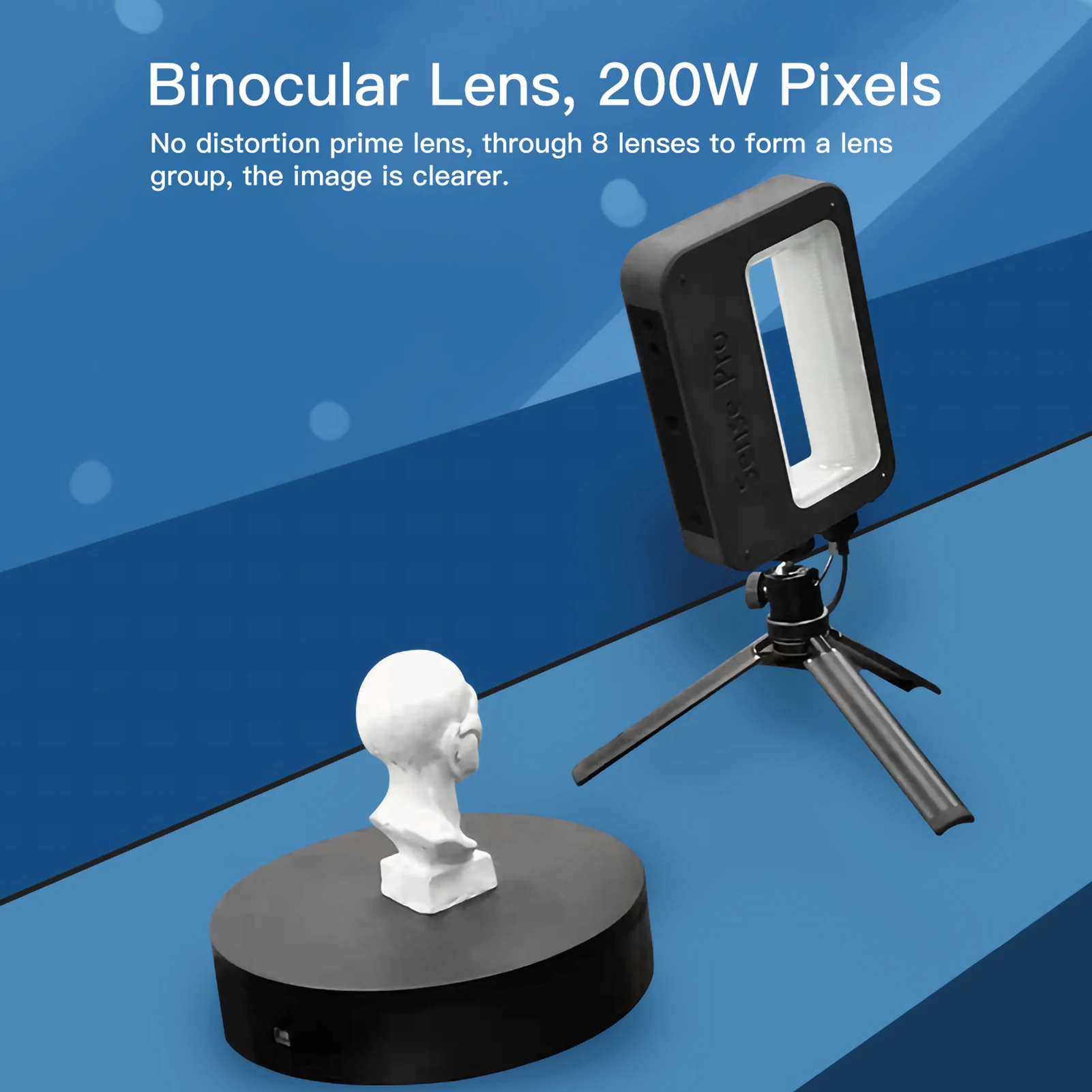 Scanner 3D Portátil de Alta Pr - 3D Printing Output avaliação e preço