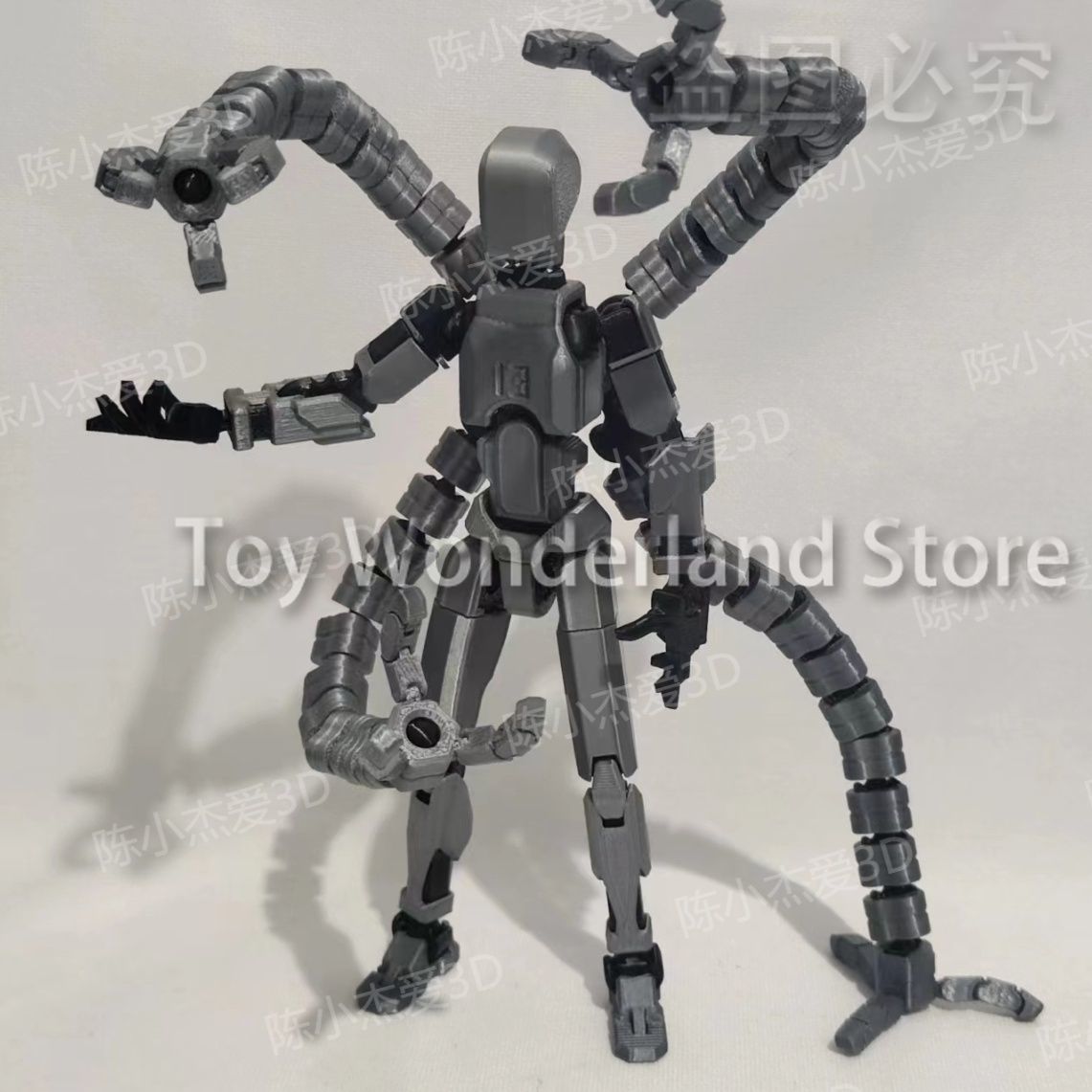 17cm seis braços 3d impresso m - 3D Printing Robot Arm avaliação e preço