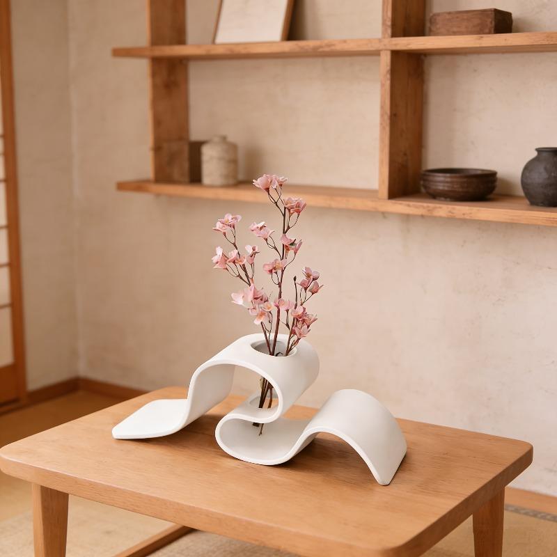 Vaso Moderno Minimalista Curvo - 3D Printing Vase avaliação e preço