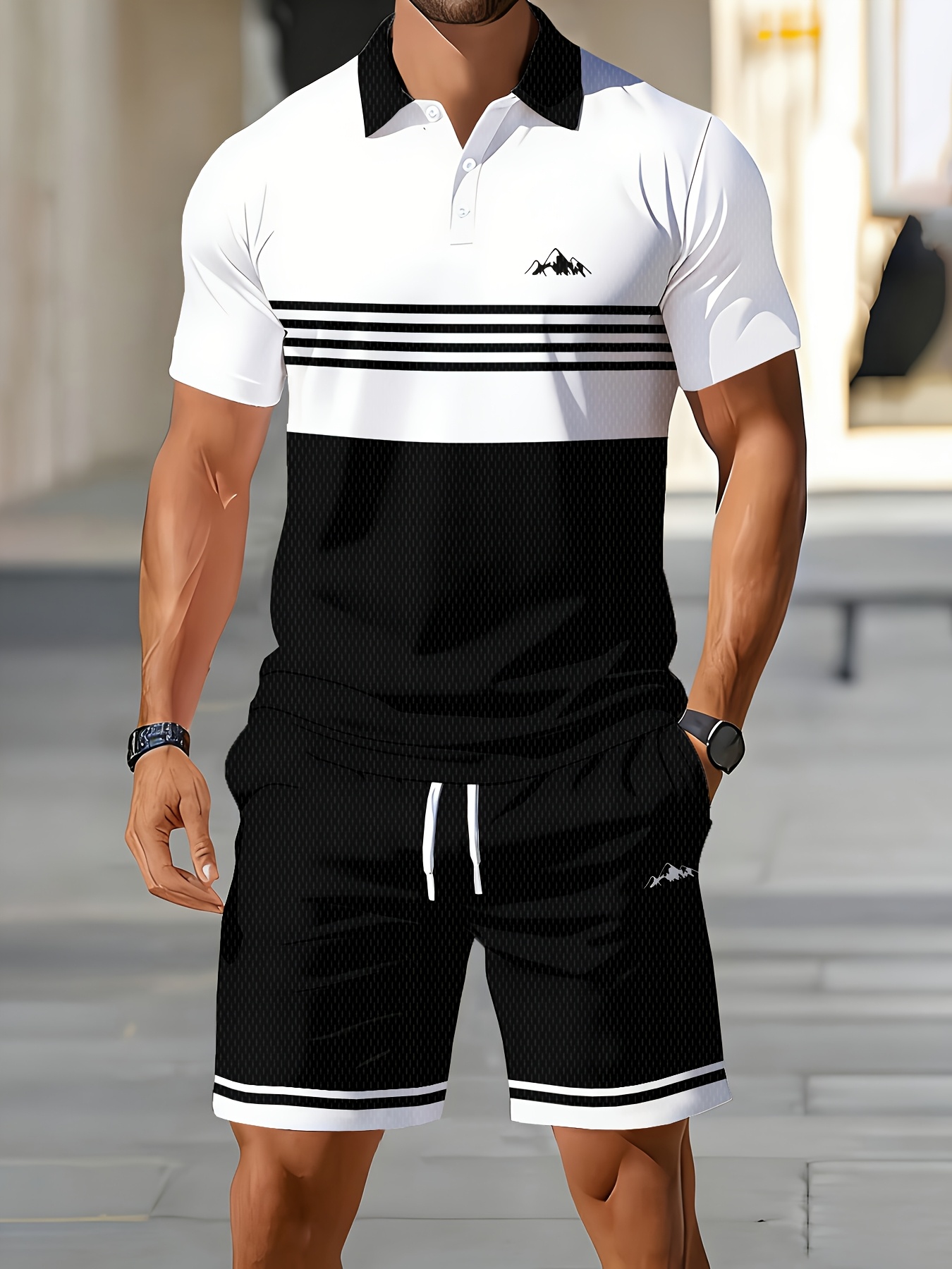 Conjunto de Camisa Polo Mascul - 3D Printing Design avaliação e preço