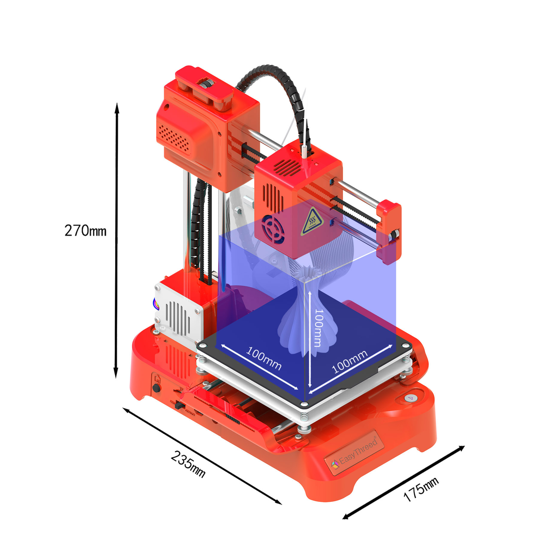 Impressora 3D Easythreed K9 Fá - 3D Printing Output avaliação e preço