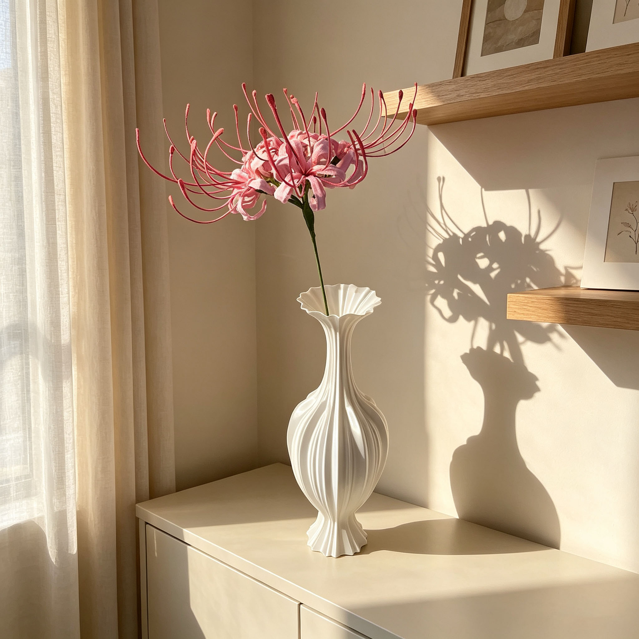 Vaso Abstrato Torcido Impresso - 3D Printing Vase avaliação e preço