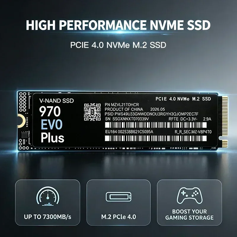 970 EVO Plus 7300MB/s 1TB 2TB  - 3D Printing Drone avaliação e preço